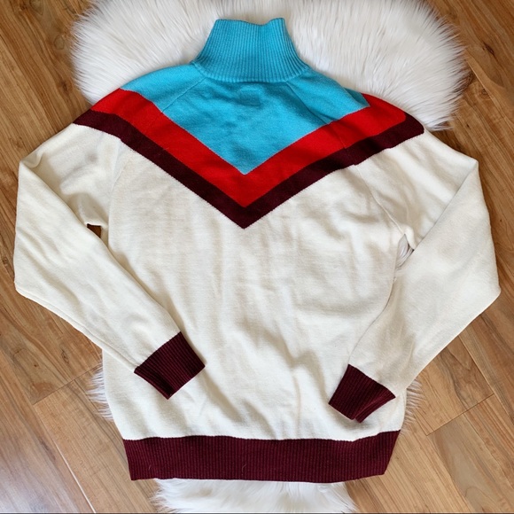 SOLD π« Adidas Retro Style Zip Up Sweater - Picture 4 of 8